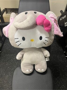 Hello Kitty Plush in Elephant Costume